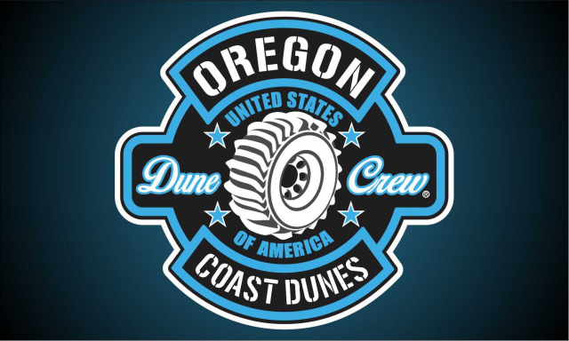Dune Crew Oregon Coast Paddle Tire 3x5 Flag